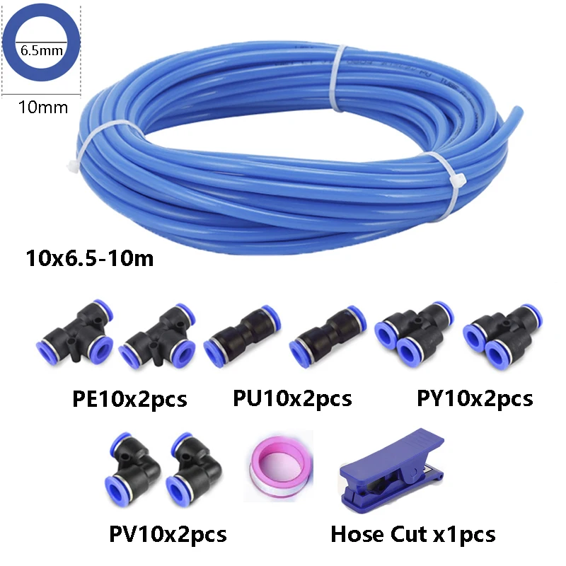 Tubo flessibile pneumatico antistatico 3M™, 10 m, 33790 Tubo flessibile pneumatico antistatico 3M™, 10 m, 33790