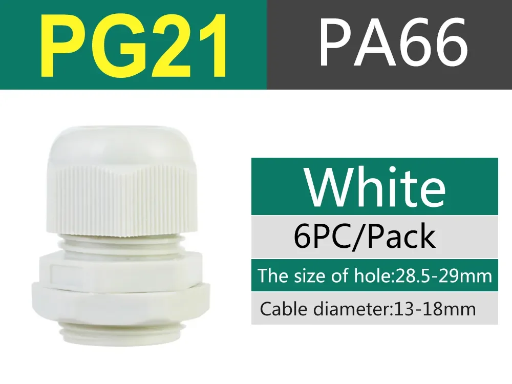 PG21 WH 6 pcs