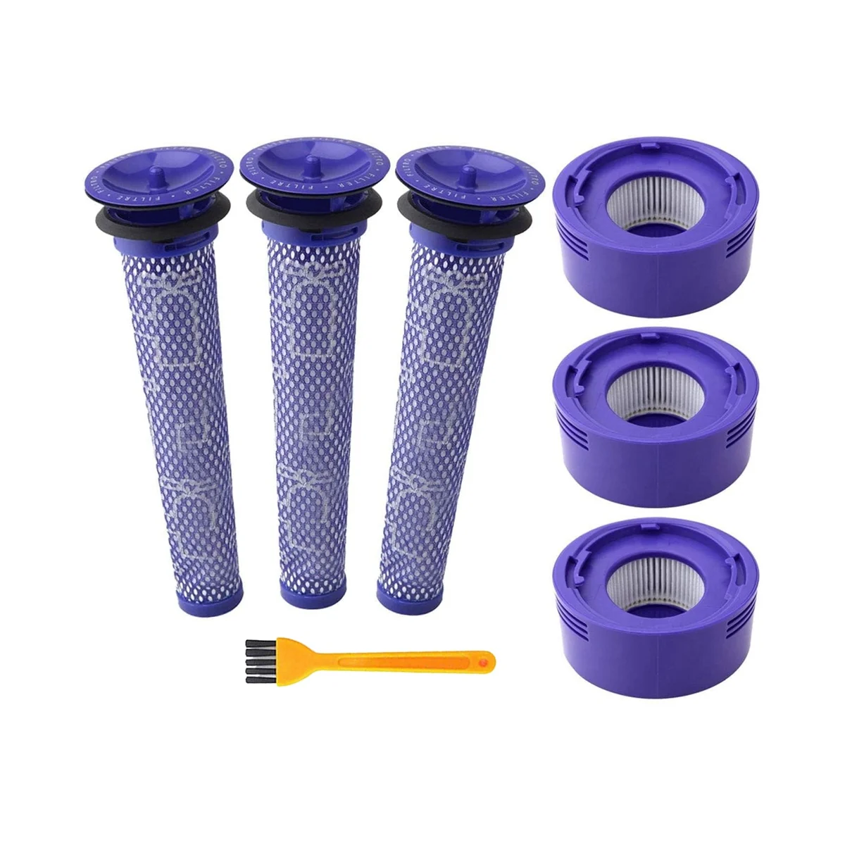 

Комплект запасных фильтров для пылесоса Dyson V7, V8, запчасти 965661-01 и 967478-01