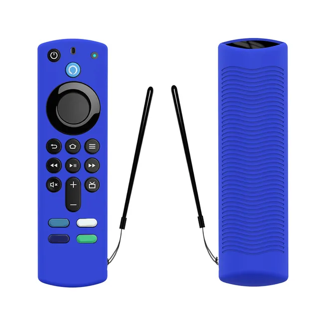 Foralexa Voice Remote 3 Gen Case Távirányító Puha Szilikon Védő Borítás Elleni Anti-Csúszás - Image 6