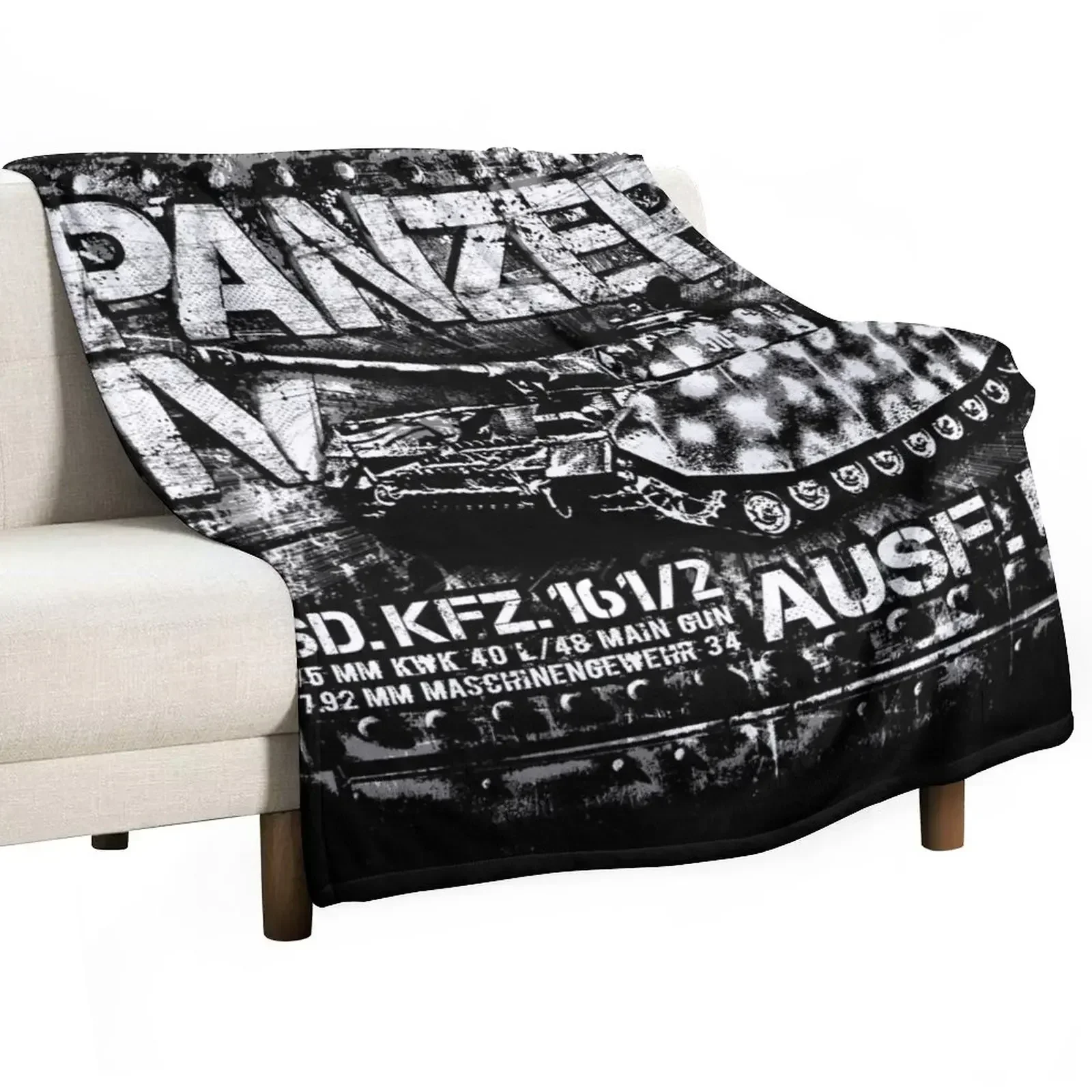 

Panzer IV Throw Blanket Decorative Beds christmas decoration Blankets