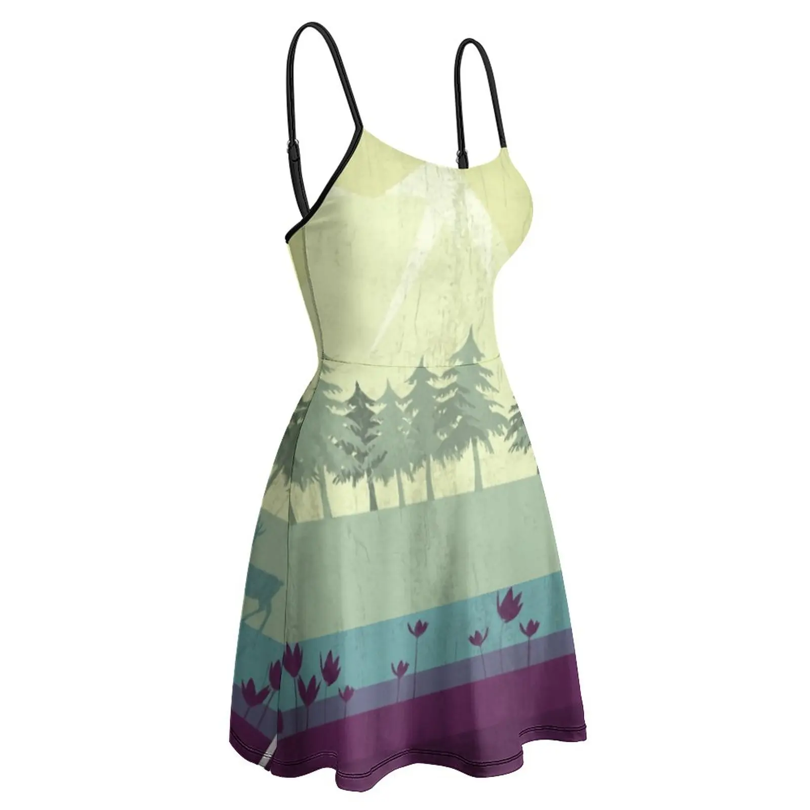 

Sexy Woman's Dress The Dress Wildlife Women's Sling Dress Premium Clubs Nerd