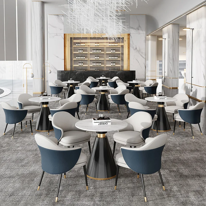 

White Round Dining Table Legs Metal Italy Coffee Dining Table Marble Multifunctional Muebles Para El Hogar Kitchen Furniture