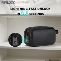 Sacs à main FIPILOCK, pochette pour homme, sac bandoulière pour femme et homme avec déverrouillage intelligent par empreinte digitale, sac à main de soirée de luxe haut de gamme 4