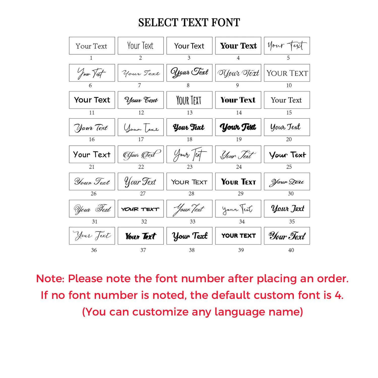 Stationery Stickers Name Stickers Child Transparent 50pcs
