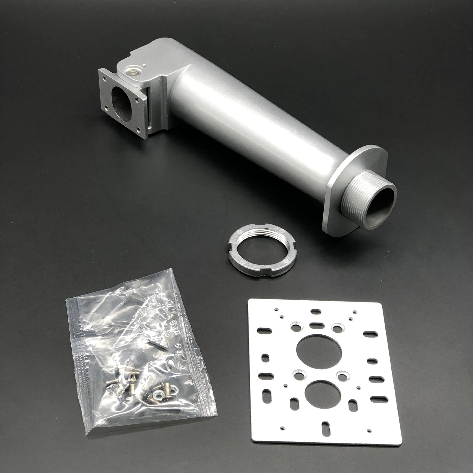 Aluminum Face Recognition Tetector Holder Stand Turnstile Mount Bracket For 7 Inch Temperature Measurement Access Control System