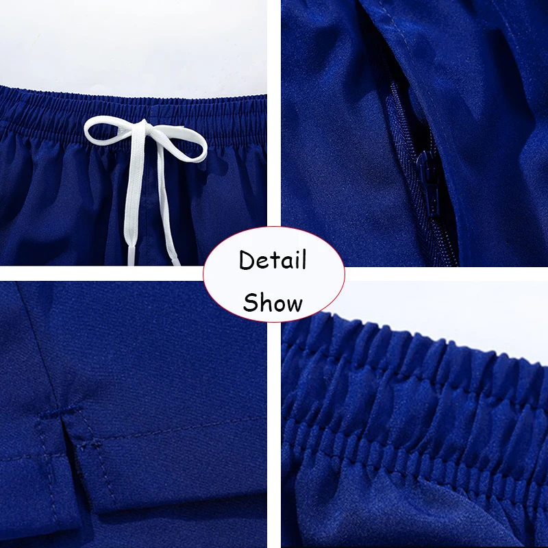 2024 남성 여름 야외 스포츠 피트니스 빠른 건조 반바지, 아이스 실크, 느슨한 통기성 조거, 탄성 스트레이트 짧은 바지