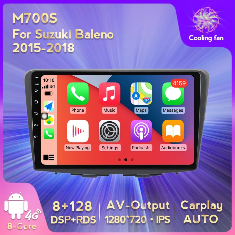 

Auto Multimedia GPS Navigation Car Radio Android 11 8+128G For Suzuki Baleno 2015-2018 8-Core Built-in Carplay Auto WiFi DSP RDS