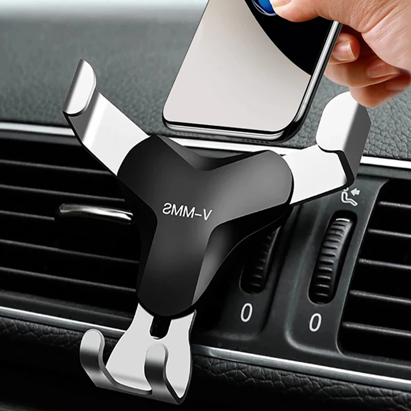 Car Air Vent Gravity Phone Holder Universal Mobile Phone GPS Support
