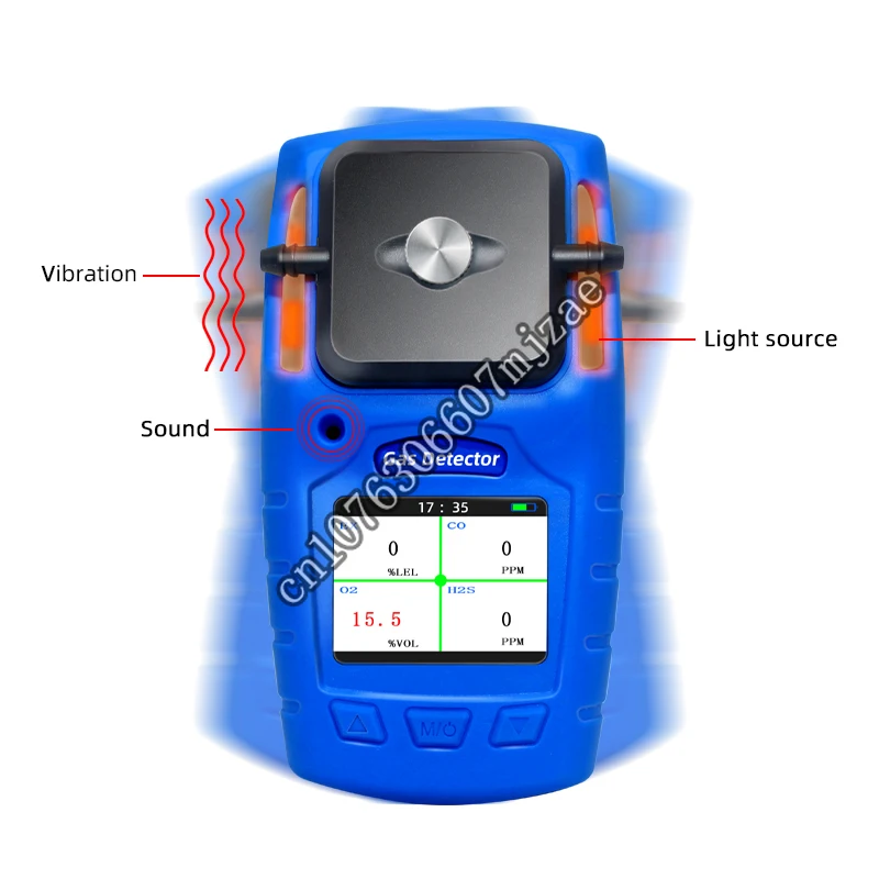 

OEM ODM Customized Portable 4-in-1 Gas Detector,facilities, and confined spaces for leaking gas that could be harmful or toxic