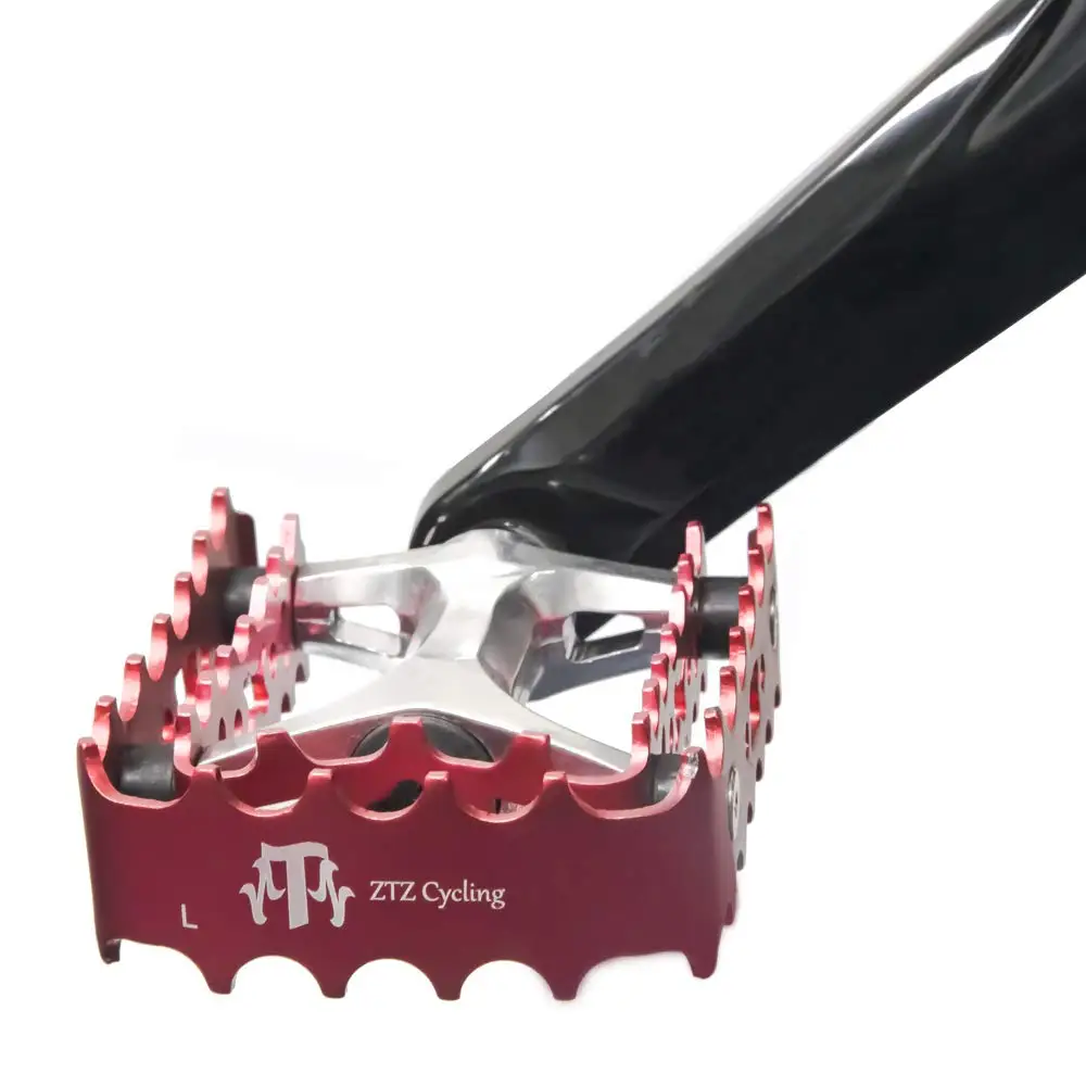 ZTZ Fahrradzubehör Pedale Fahrradpedale aus Aluminiumlegierung 9/16 Zoll Pedale für Fahrräder Mountainbikes Rennräder Plattformpedale – Detail 13