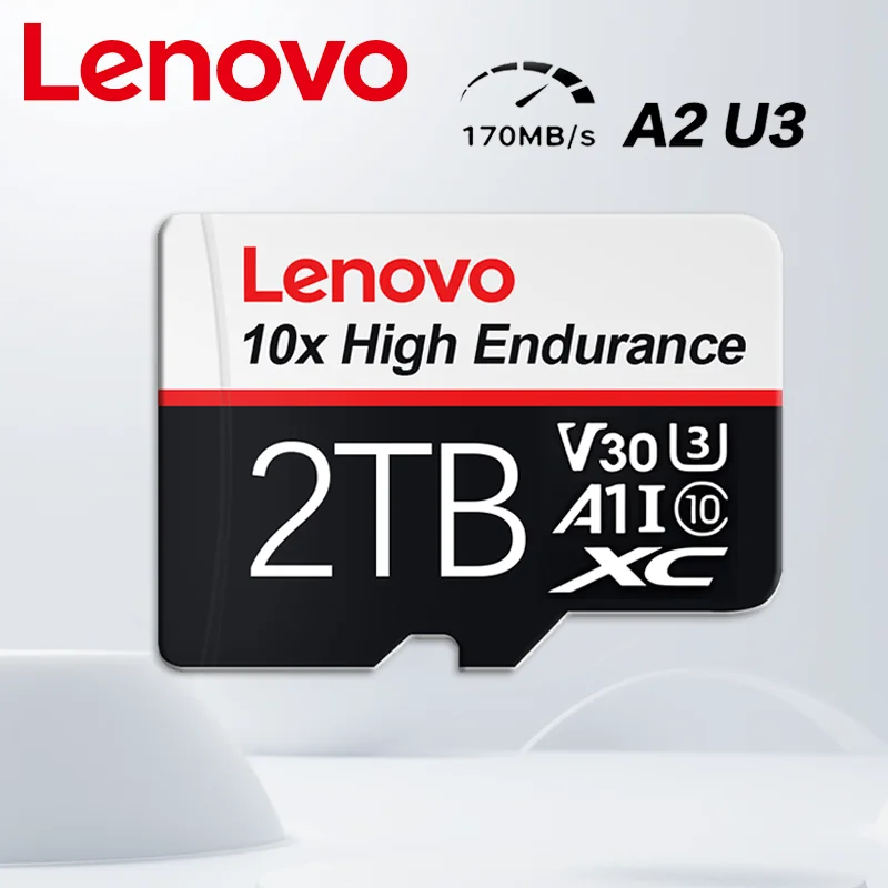 Lenovo 2TB 512GB 128GB Memory Card Micro TF High-Speed Optimized iPhone 16 Pro Max 48MP ProRAW Photography