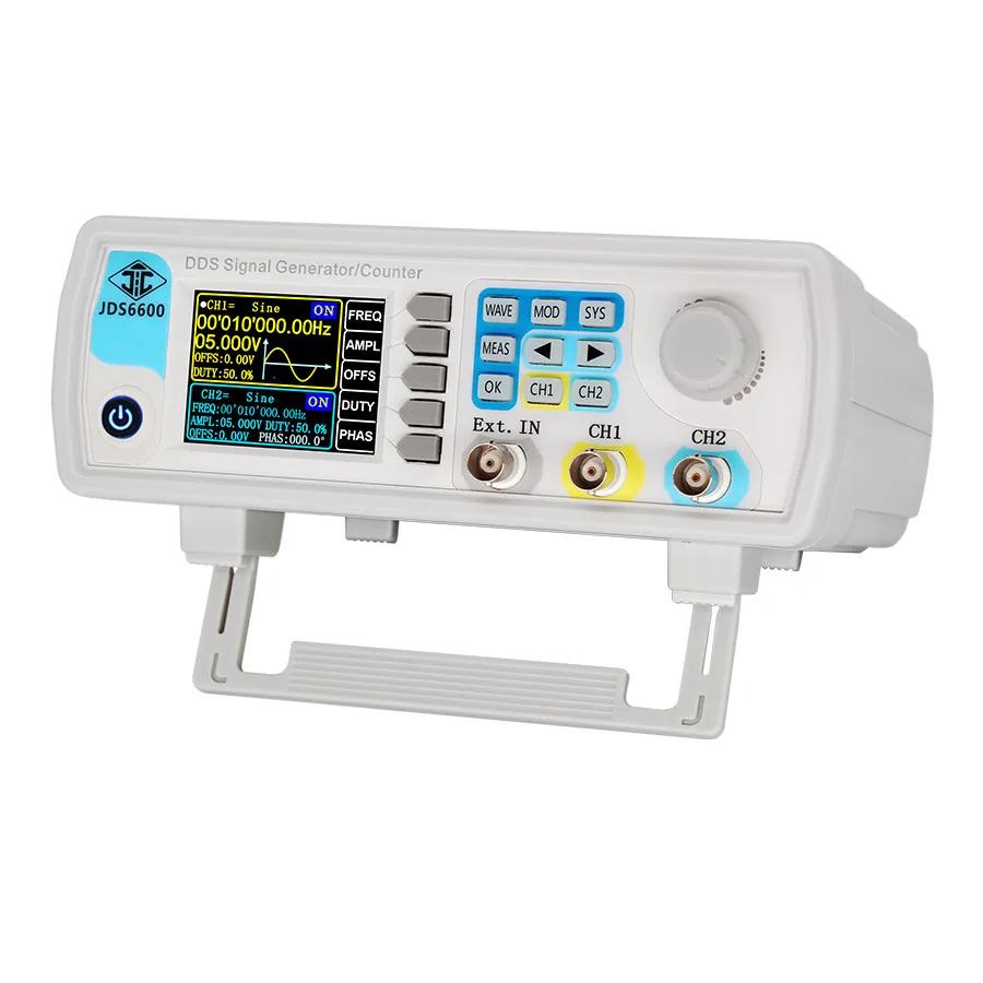 JDS6600 15/30/40/50/60MHz DDS Function Signal Generator/Source Dual/2-CH Frequency Meter Arbitrary Waveform Pulse Generator 3