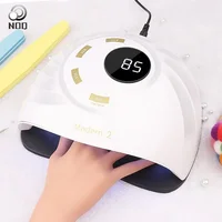 NOQ Nail Dryer 90W UV LED Lamp For Nails Drying Gel Polish 45Pcs Leds Dryer Fan Manicure Machine Nail Tools 2