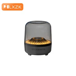Portable Wireless Soundbar with Bluetooth 5.3 and Hi - Fi Acoustic Subwoofer Featuring Breathing Lamp (Black)