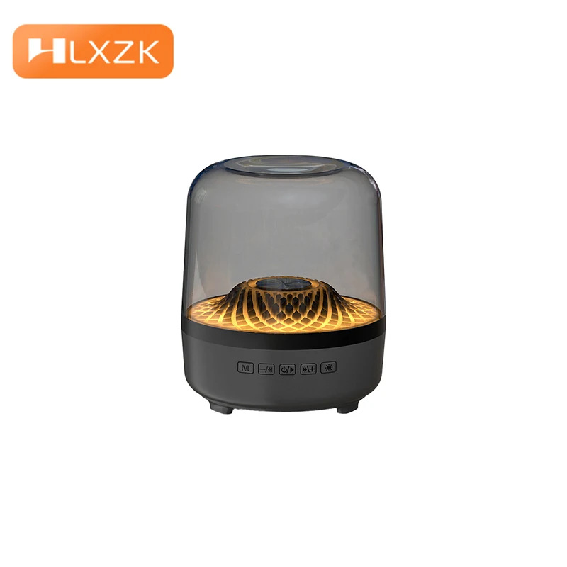 סאונדבר אלחוטי נייד Bluetooth 5.3 רמקול תיאטרון ביתי סאבוופר Hi-Fi נורת נשימה אקוסטית עבור Android IOS