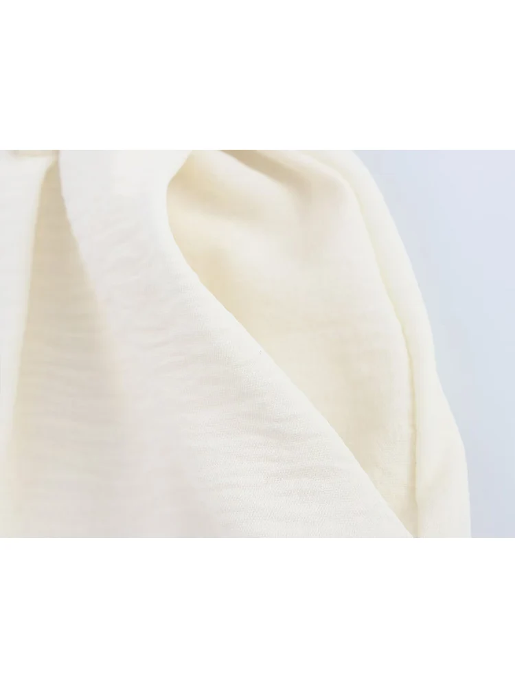 TFMLN Fashion White Playsuit For Women Double Breasted Short Sleeve Turn-down Collar Belt Playsuits 2025 Summer  Casual Wear