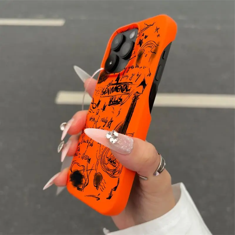 Black Guitar Design Shockproof Silicone Phone Case - Anti-Drop, Borderless, Soft TPU Cover