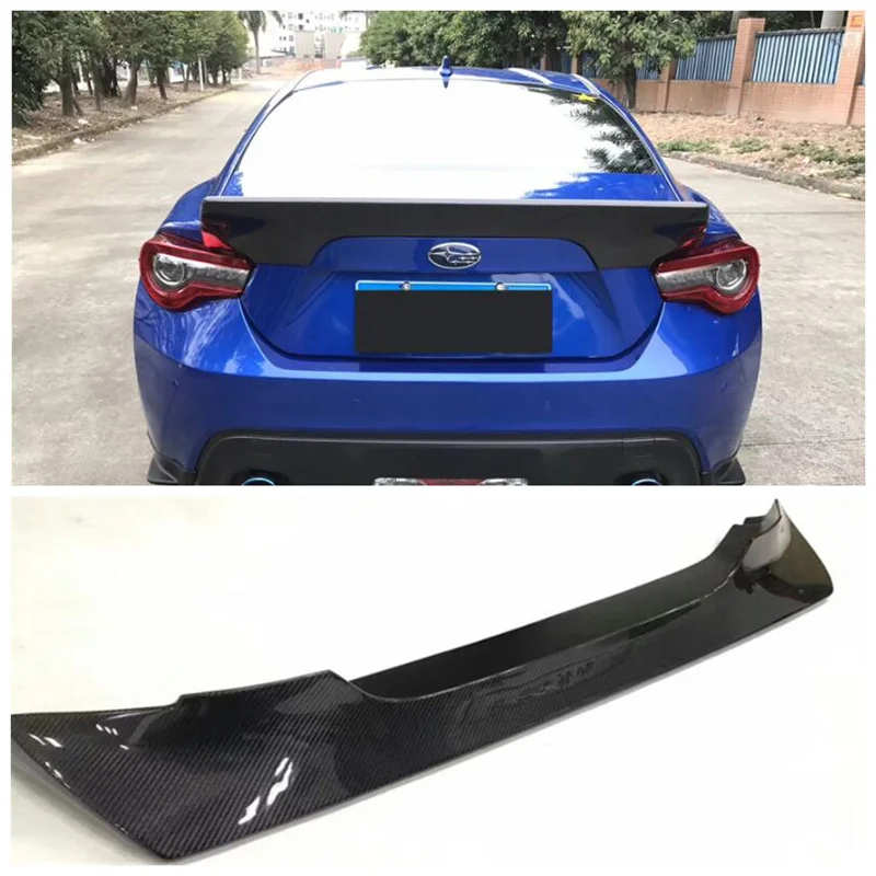 

Fits For Toyota GT86 2012-2017 High Quality Carbon Fiber / FRP Unpainted Car Rear Trunk Lip Spoiler Splitters Wing
