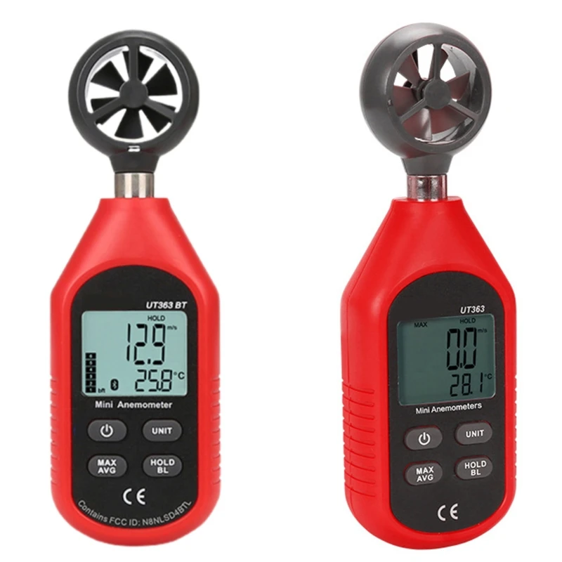 

Digital Wind Speed Anemometer Handheld Wireless Blue-tooth Vane Anemometer Meter DropShipping