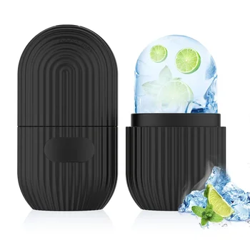 Cryo Ice Facial Roller - Cooling Silicone Massager for Puffiness & Wrinkles | Fragrance-Free, Battery-Free All Skin Types 1