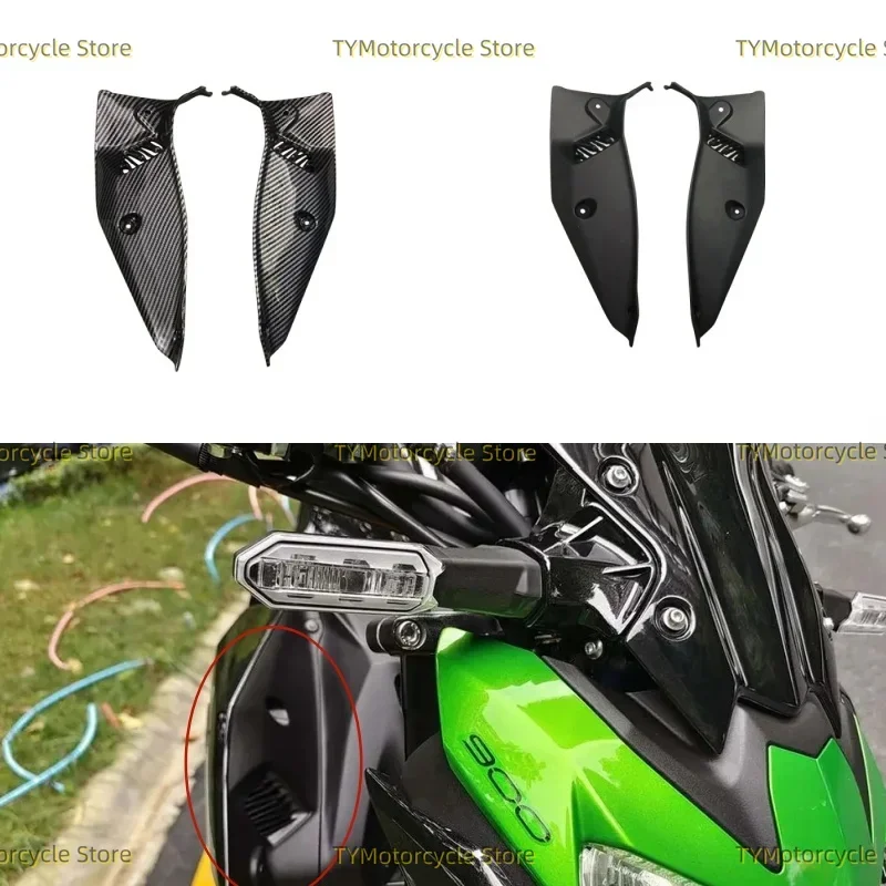 Side Panel Inner Fairing Side Cover Inner Ventilation Pipe Guard Trim Cover for Kawasaki Z900 Z 900