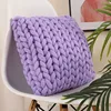 1000g Super Velvet Chunky Yarn Thick Bulky Giant Thread White Bag For Hand Knitting DIY Arm Soft Big Blanket Carpet Pet Bed자이언트얀 3