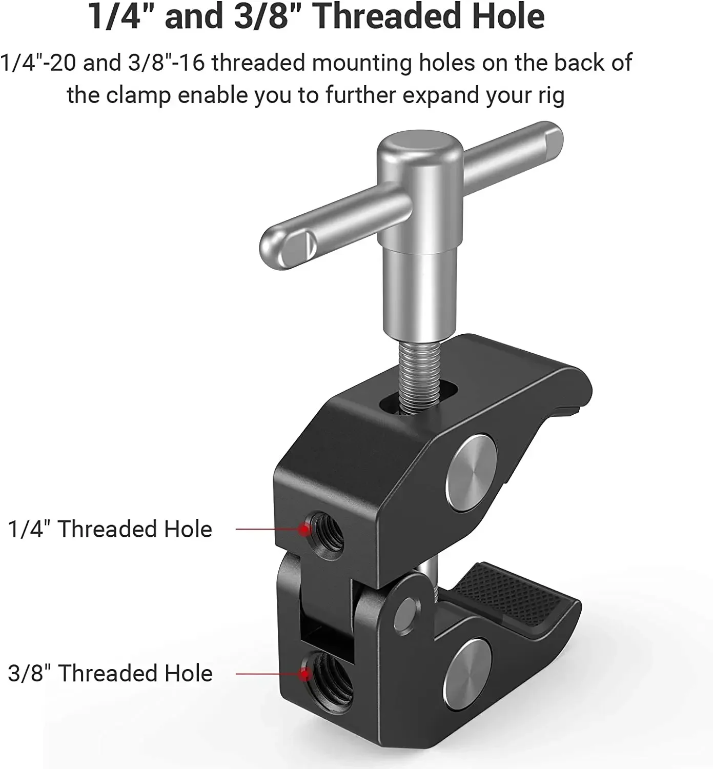 Camera Bracket Multi Functional Magic Arm Ballhead Clamp Double Ball Adapter Shoe Mount For Monitor LED Light Video 14 Inch