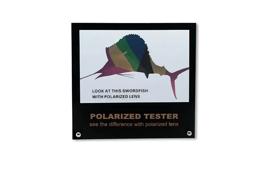 teste lente polarizada