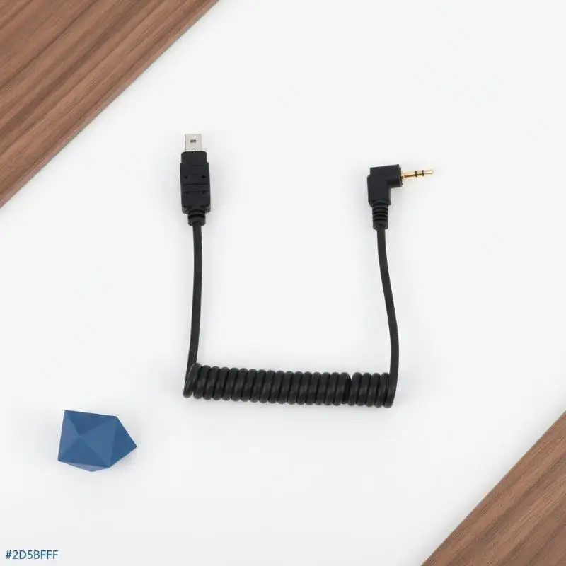 2.5mm 카메라 셔터 릴리스 케이블 N3/DC2 Z5 Z6 Z7 Z6II용 고감도 리모트 코드