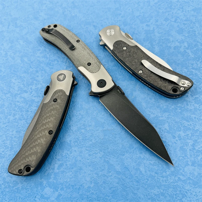 TRIVISA UMa-05 Folding knife Titanium alloy+CF Handle S35VN 5