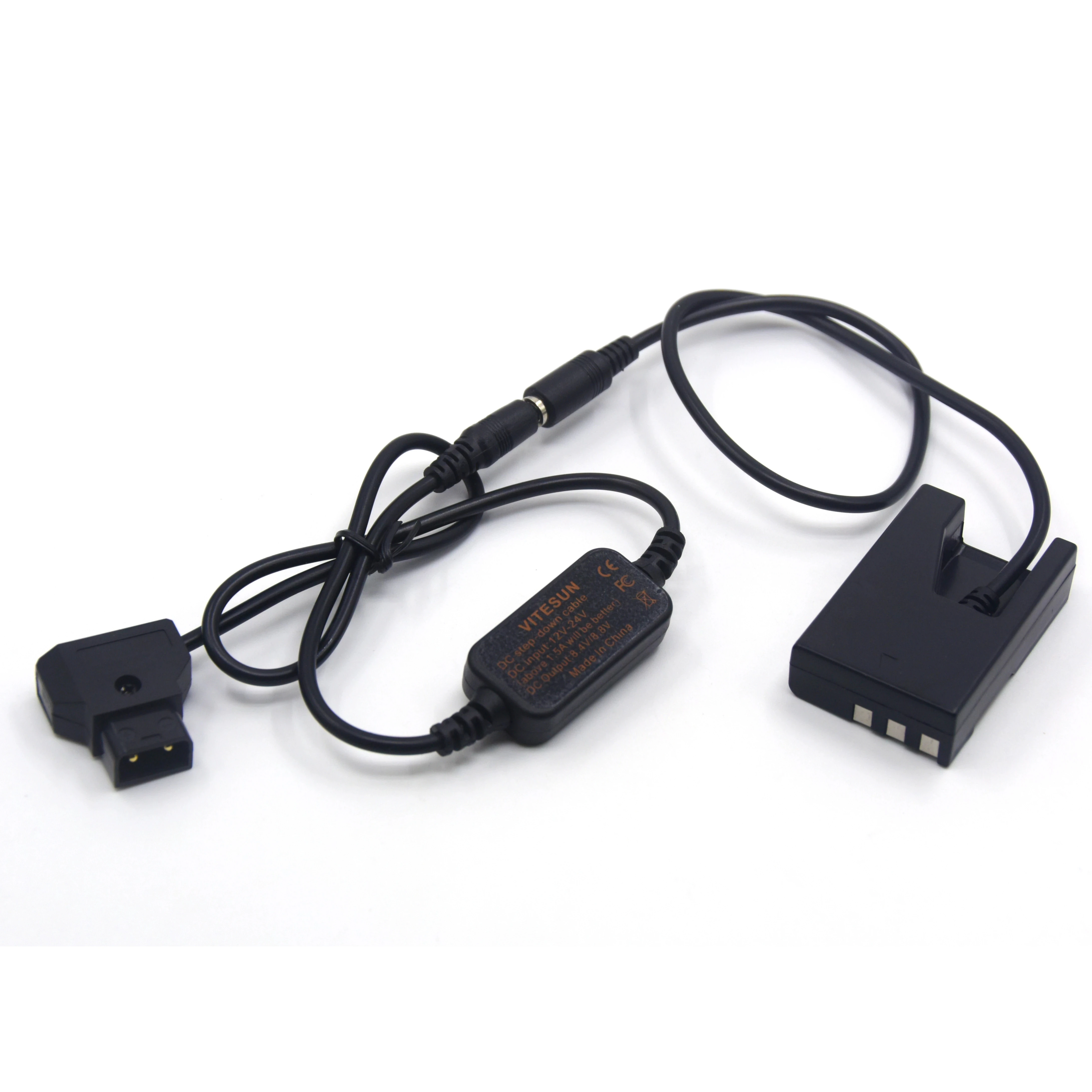 

D-TAP Power Step-down DC Cable+EN-EL9 Dummy Battery for Nikon D40 D40X D60 D3000 D5000 Camera EP-5 DC Coupler