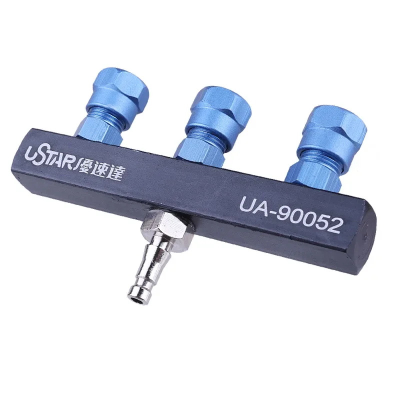 USTAR UA-90052 Spray Special Fork 1in3 Metal Connector for Air Pump Airbrush Assembly Model Building Tools DIY Accessories