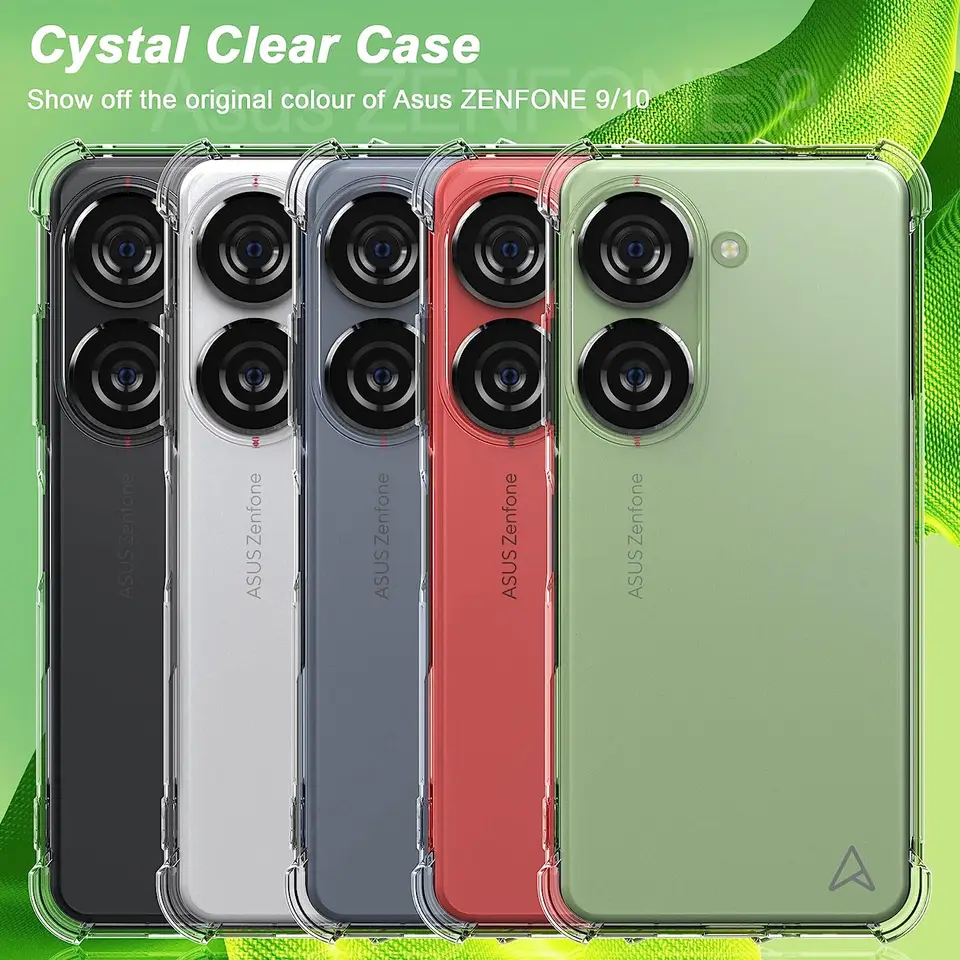 Per ASUS ZenFone 10 9 Custodia ultrasottile morbida TPU