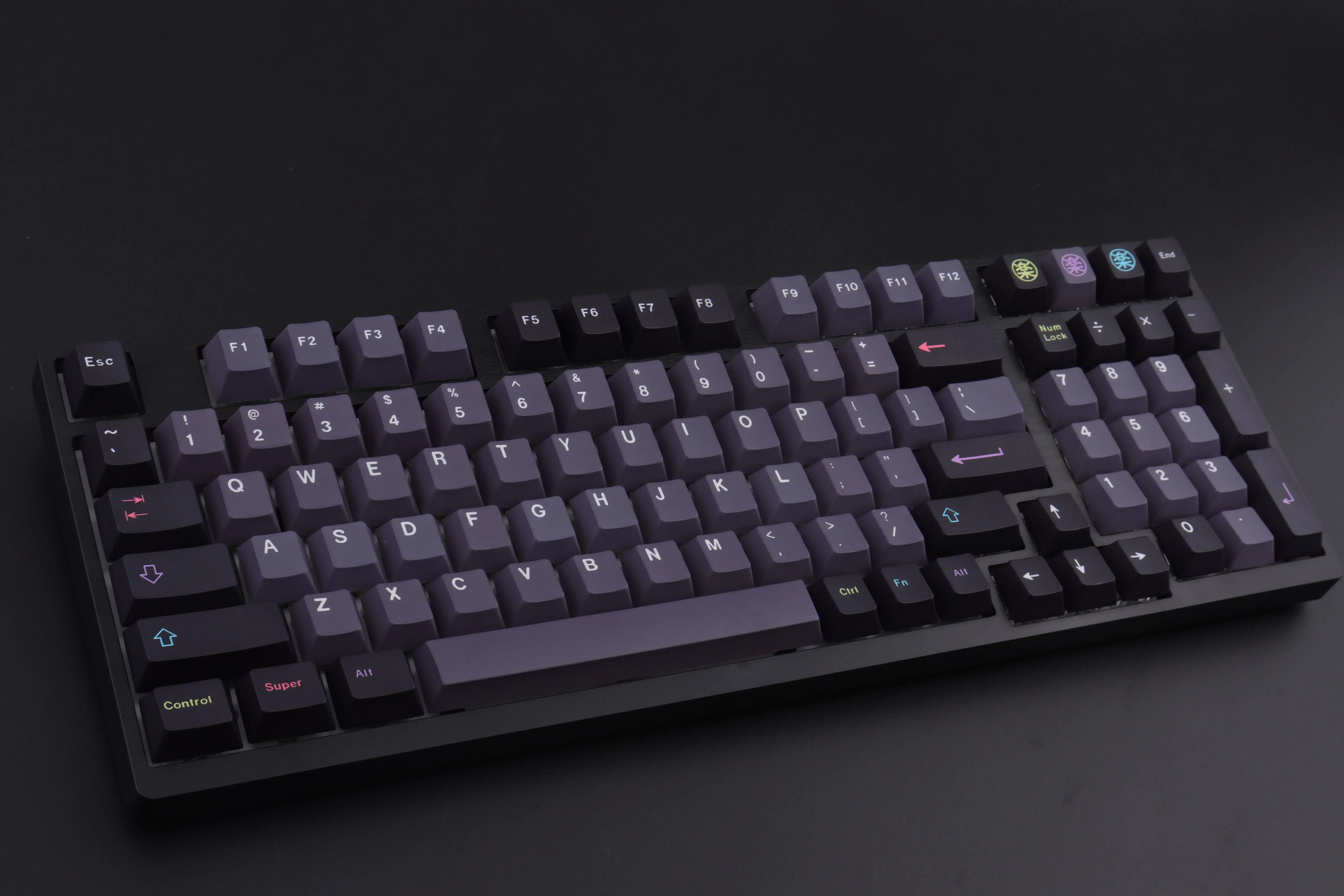 GMK Dracula keycaps, 129 Keys keycaps Cherry Profile DYE-SUB