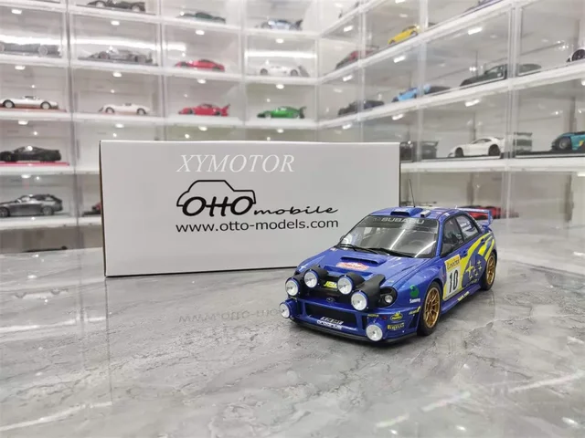 OTTO 1/18 For SUBARU IMPREZA WRC 2002 Resin Diecast Model