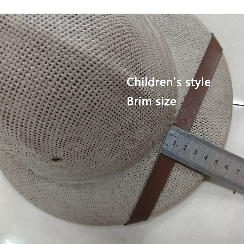 Se36a3f82c4904818a12b56f64d7e0596i New Straw Helmet Pith Fedora Hats for Babies, Kids, Women, Men Vietnam War Army Sun Hat Dad Boater Bucket Hats Safari Jungle Miners Cap Mallzona