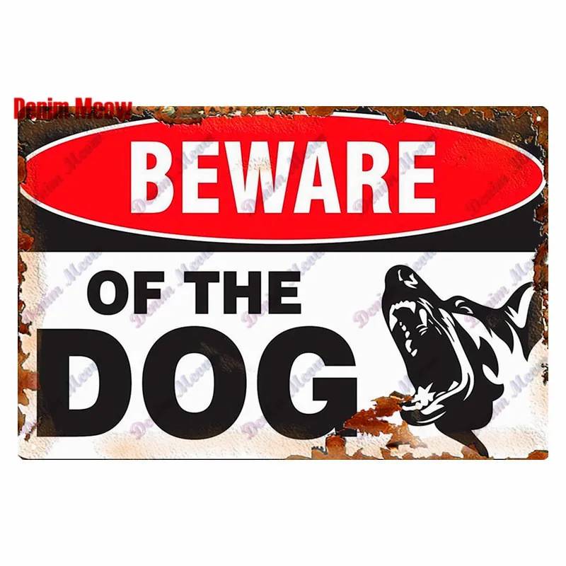Cartello In Metallo Divertente Con Scritta Beware Of Chicken Coop Farm