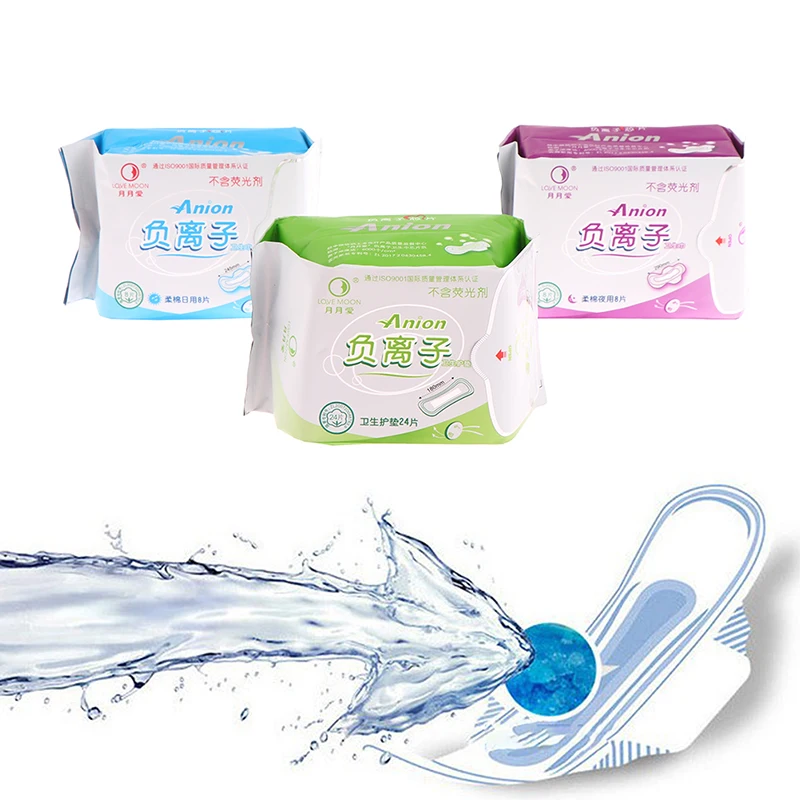 Love Moon Anion Sanitary Pads Sanitary Towel Panty Liners Lady Napkin Menstrual Pads