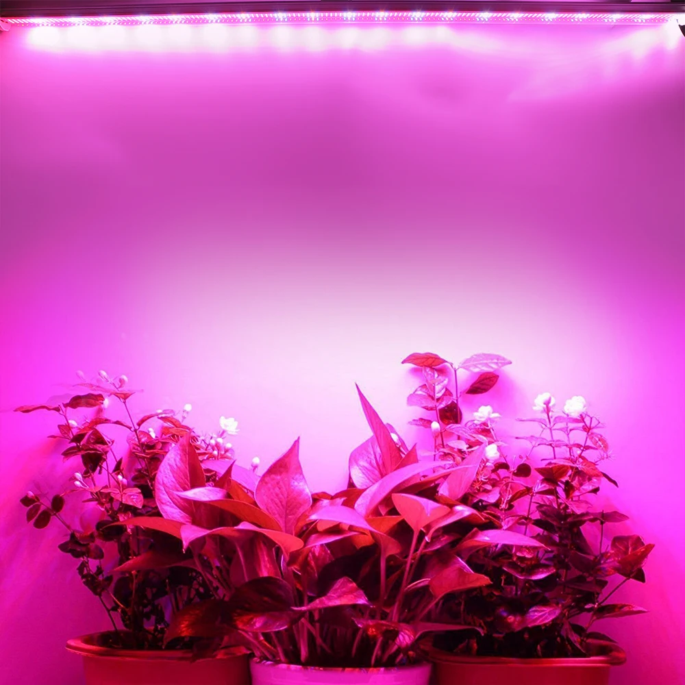 20pcs/lot 114cm T8 Tube LED Grow Lights Bar Full Spectrum Plant Phyto Lamp for Cultivation Hydroponics Vegs Greenhouse Seedlings