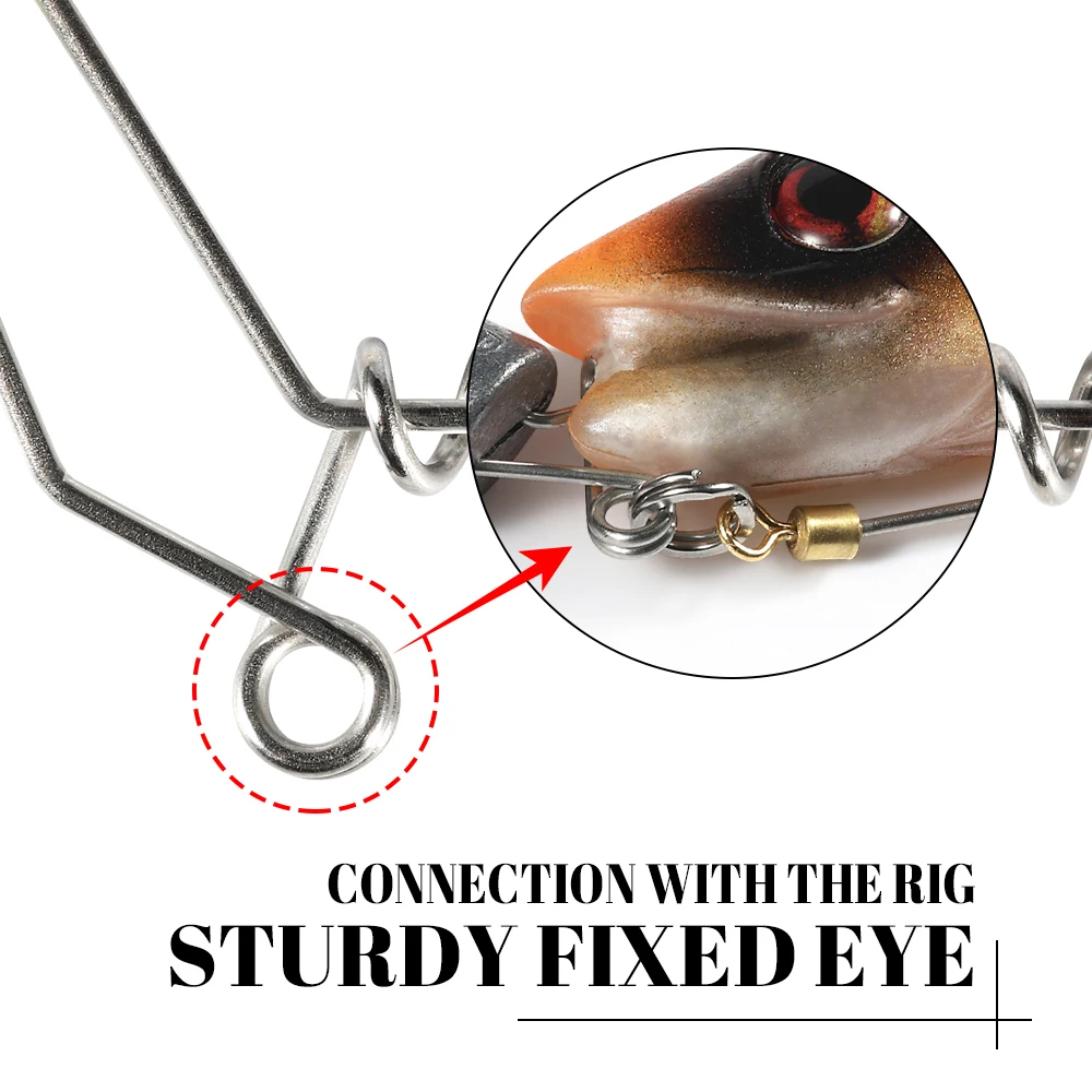 Spinpoler The Shallow Screw Pike System Stainless Steel