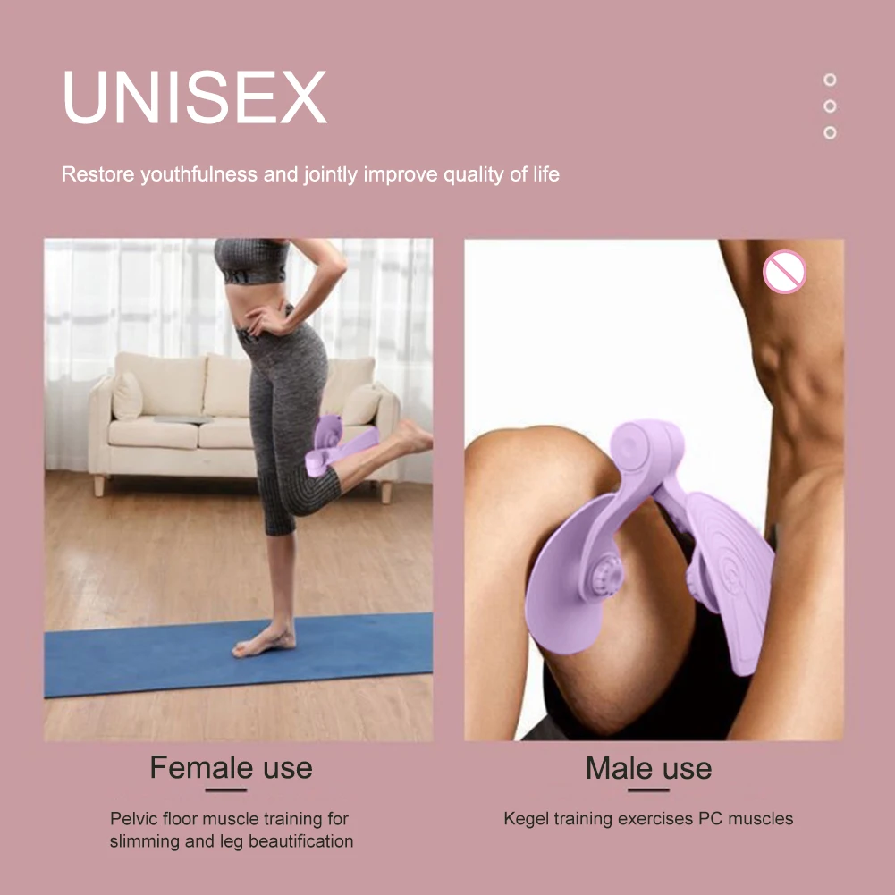 Women Pelvic Floor Strengthening Muscle Trainer Leg Slimming Kegel Exerciser Adjustable Thigh Exercise Home Gym Sports Equipment muscle trainer pelvic floor trainer pelvic floor exerciser
