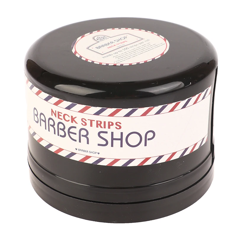

1pc Barber Neck Paper Holder Disposable Neck Strip Tissue Collar Tape Dispenser With Sucke Storage Box Hairdressing Accessories