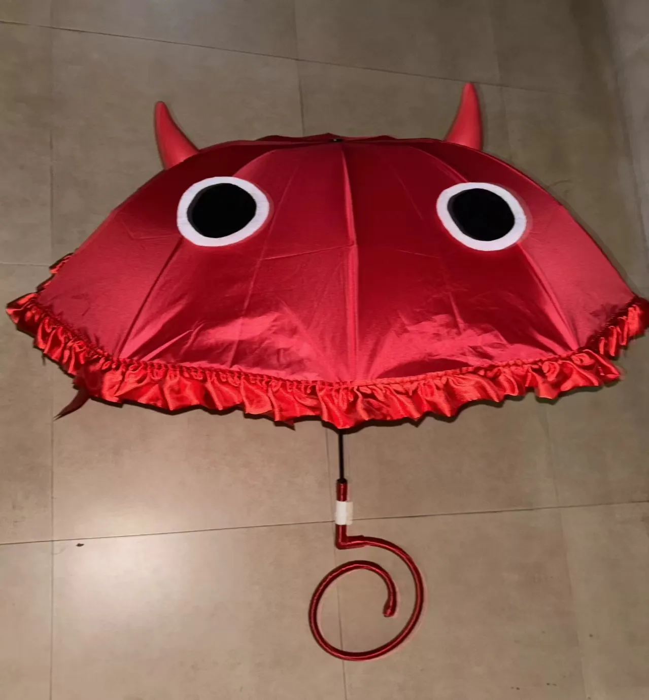 Ombrello Perona, Accessorio per Cosplay, per Halloween, Natale, Carnevale, Eventi e Feste, Regalo COS per Adulti, Accessorio Personalizzato - immagine 3