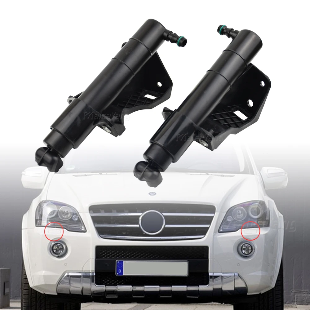 Car Styling Per Mercedes-Benz Ml 320 350 450 500 550 63 Amg Cilindro Ugello Lavafari Sinistro Destro A1648600547