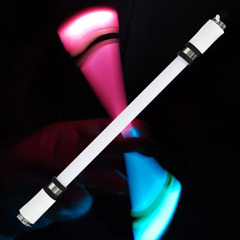 1PC Spinning Rotating Pen Professional LED Light Glowing Toys for Children Student Office Accessories