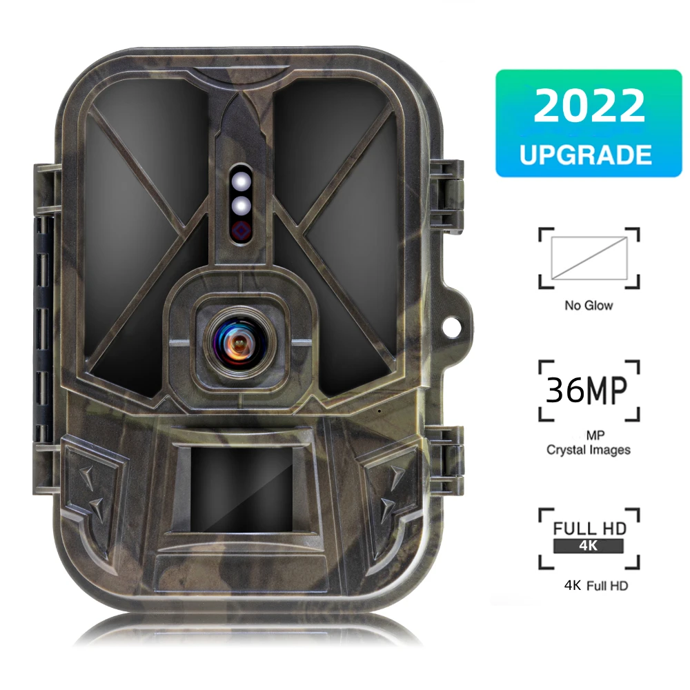 Caméra de surveillance extérieure étanche 4K HD 36mp, avec batterie au — free download
