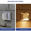 LED Solar Outdoor Wall Lights Waterproof Stainless Steel Solar PIR Sensor Lights for Front Door Garage Backyard 4
