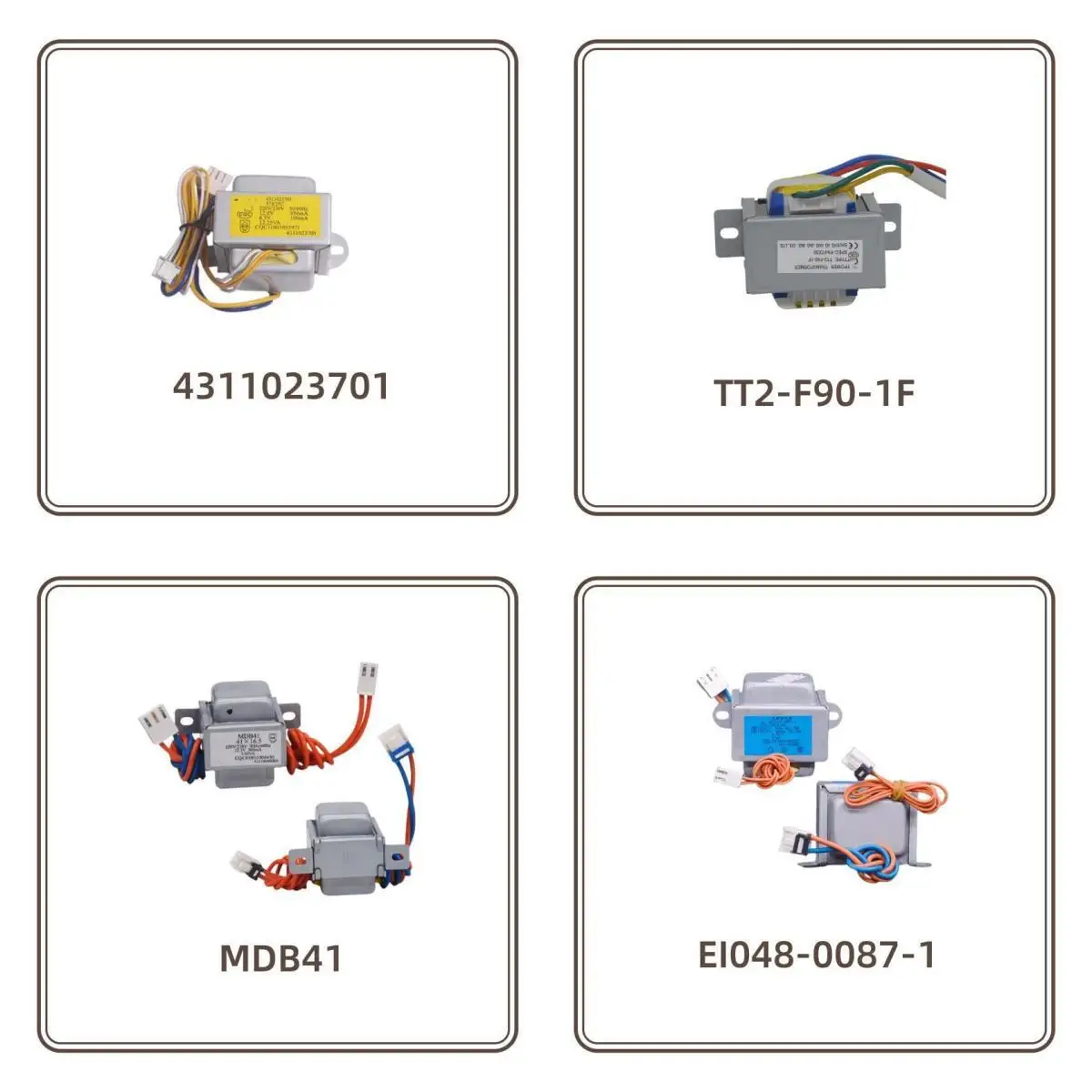 Tf220-Ei48-18.5/E157-26 Tf2-G55-1F Tt2-F90-1F Mdb41 Ei048-0087/Ei041-0069-1 Tf1-D30-2F 48X26M Ei48Ptc-059-2/084-1 4311023701