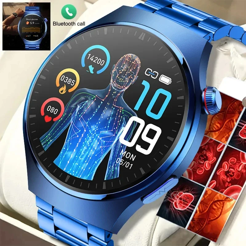 

For Huawei Xiaomi Smart Watch Men ECG+PPG AMOLED 466*466 HD Screen Heart Rate Bluetooth Call IP68 Waterproof Smartwatch 2023 New